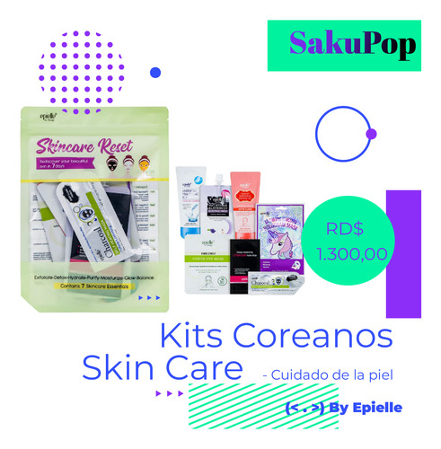 Kits Coreanos Cuidado De La Piel Skin Care Beauty
