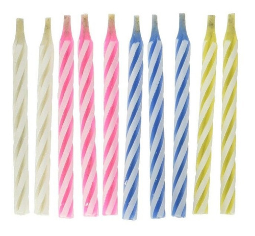 Imagen 1 de 6 de 10pc/lote Divertido Truco Velas Cumpleaños Pastel Decoración