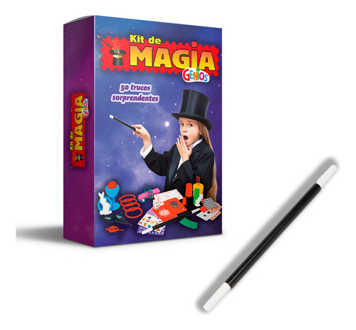 Revista Genios + Juego De Magia 50 Trucos
