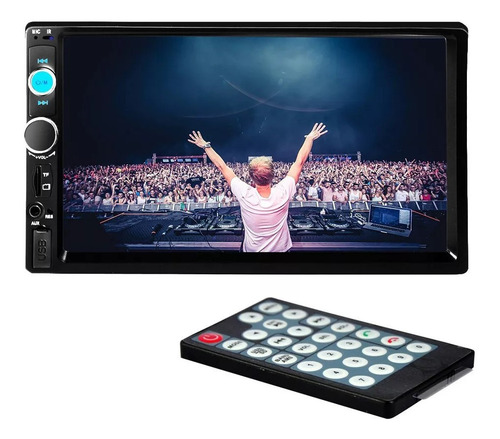 Imagem 4 de 4 de Central Multimídia Bluetooth Mp5 2 Din Espelhamento Ios Andr