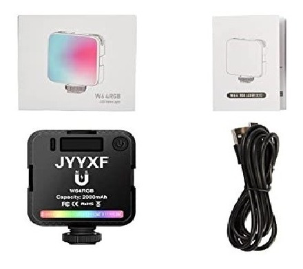 Led Rgb De Bolso Luz De Vídeo E Fotografia Com Nota Fiscal