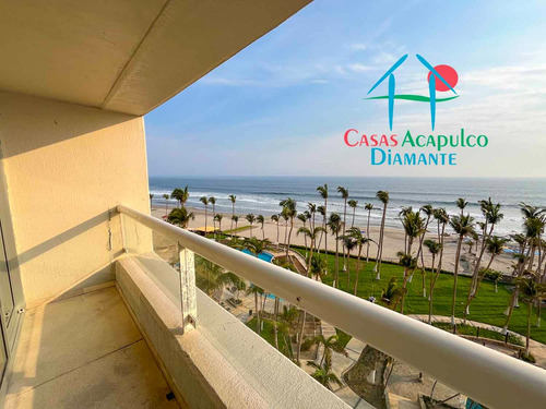 Cad Residencial Playamar Caoba 501. De Playa. Terraza Con Vista Al Mar