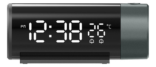 Despertador De Proyección Reloj De Mesa Digital Usb Para