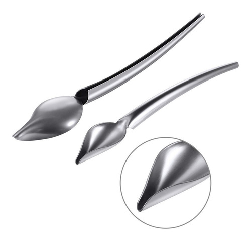 Imagen 4 de 8 de Pinzas De Precisión Para Cocinar Y Cucharas Culinarias 5 Und
