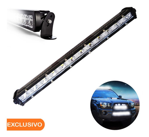 Barra Led Alta Intensidad 13 Pulgadas Jeep Pickup 4x4 Imloya