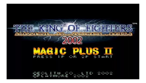 2 Master Multijuegos Bkst Msdos Windows Xp Kof 2002 Usb 32gb (Usado)