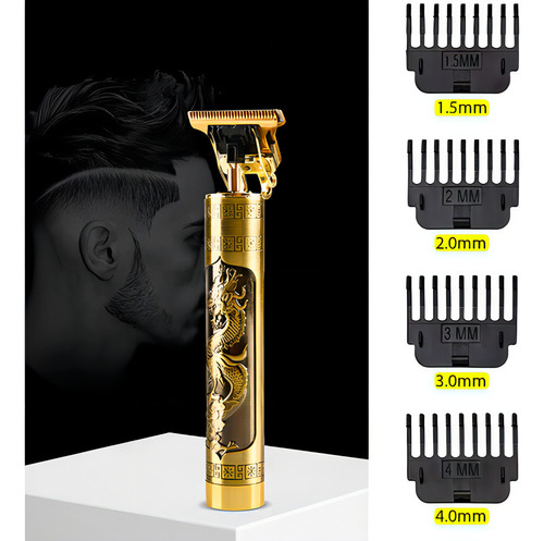 FN Maquinha de cabelo dragão Dourado 127/220V