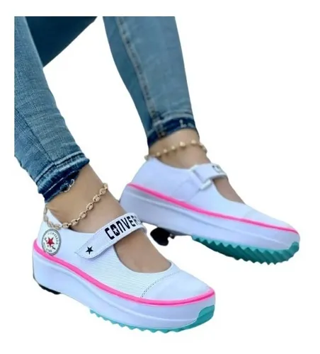 Converse fucsia cheap fosforescente