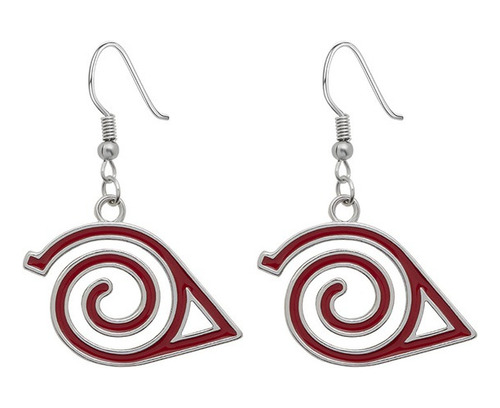 Aretes Pendientes Anime Naruto Aldea De La Hoja, Konoha