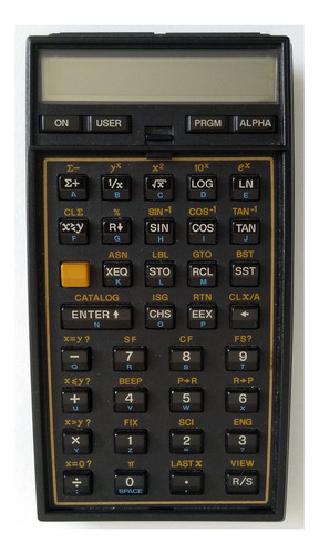 Calculadora programável HP-41cv cor preta