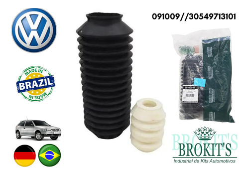 Kit Guardapolvo Amortiguador Delantero Vw Gol Parati Saveiro