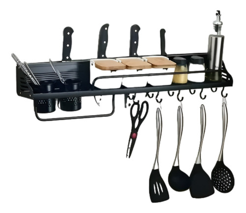 Organizador De Cocina Porta Cubierto Chuchillo Especias 80cm