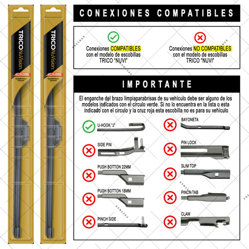 Escobillas Limpiaparabrisas Nissan March 2012-