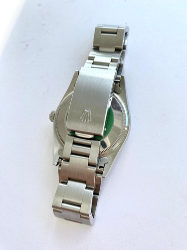 Reloj Rolex Oyster Perpetual Ref 14000 Full Set Año 2000 Plateado Plateado Blanco (Usado)