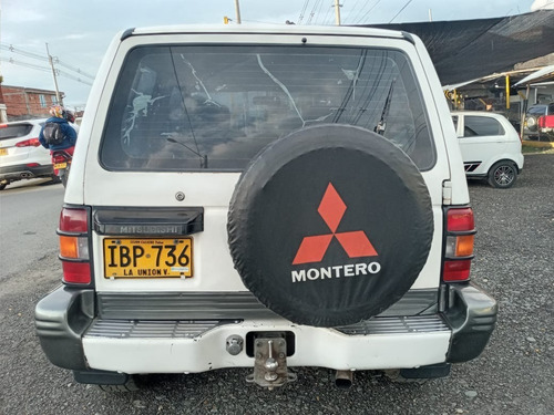 Mitsubishi Montero 3p Mecanico 4x4 Blanco Mod 1996