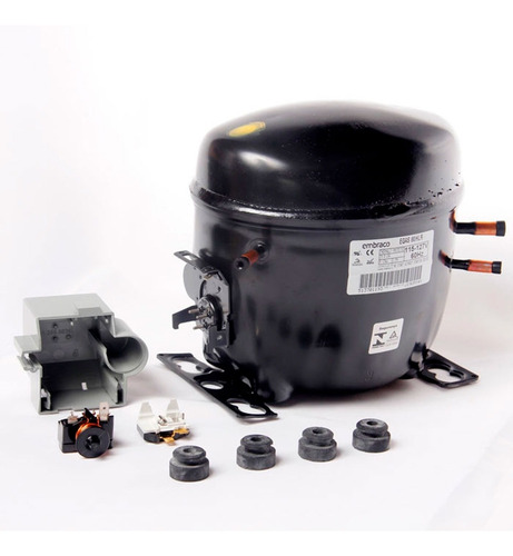 Compresor 1/4hp Baja 110v R134 Egas80hlr Embraco