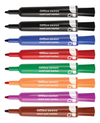 Office Depot(r) Marcadores De Almohadilla De Caballete, 100%