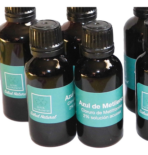 Azul De Metileno 2% Solución Acuosa 1 Frasco De 100ml