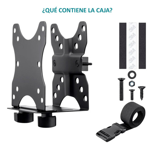 Base Cpu Soporte Mini Pc Montaje Vesa Brazo Monitor Max 5kg