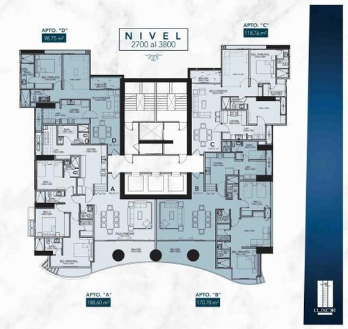 Imagen 13 de 14 de Venta De Apartamento En Ph Luxor 400, El Cangrejo 20-4499