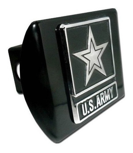 Army Star All Metal Cubierta De Enganche Negro