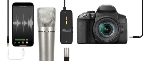 Imagen 7 de 8 de Ik Multimedia Irig Pre 2 Interfaz De Audio Con Phantom