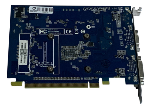 Placa Vídeo Vga Dvi Pci Express Geforce Gt 9400 1gb 128bits (Usado)