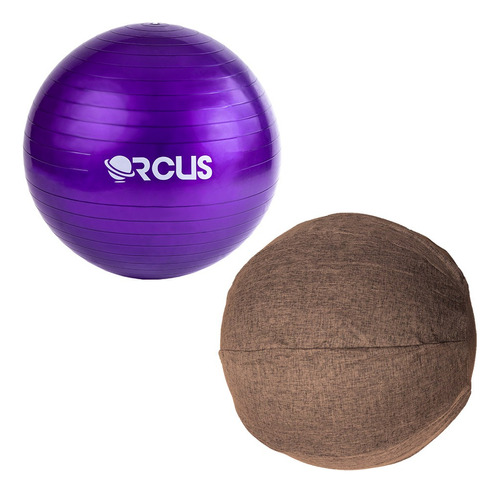 Pelota Pilates 65 Cm + Funda - Fitness - Rehabilitacion