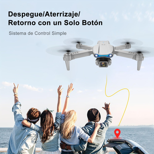 Mini Drone Ourlife E99 Camera 4k 2 Batteries