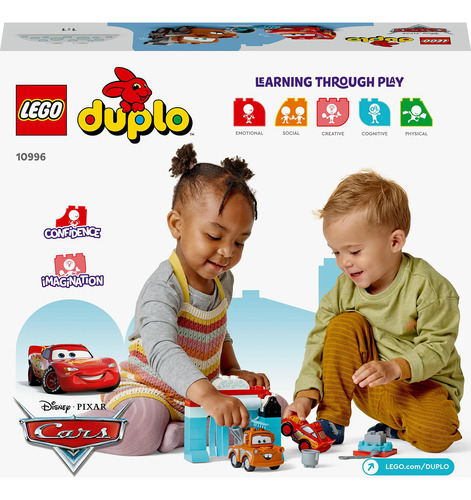 Bloques De Juguete Lego Duplo Lightning Mcqueen Car Wash 109