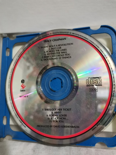 Disco Compacto O Cd Tracy Chapman (sin Caja).