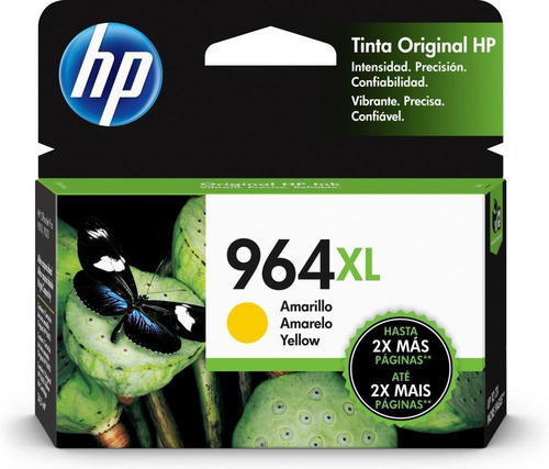 Imagen 2 de 7 de Cartucho Hp 964xl Alto Rendimiento Amarillo, 1600 Páginas