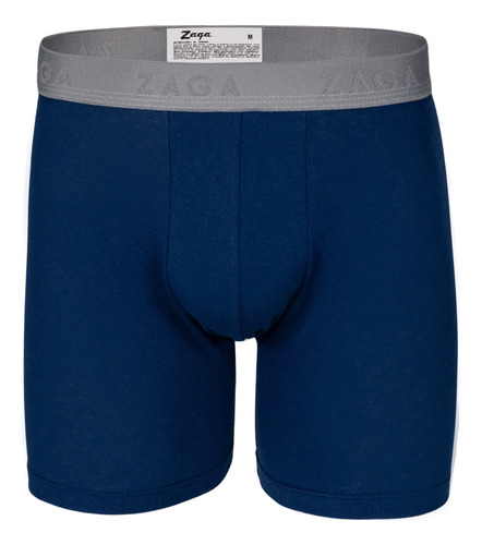 Boxer Largo 100% Algodon Zaga 6 Piezas