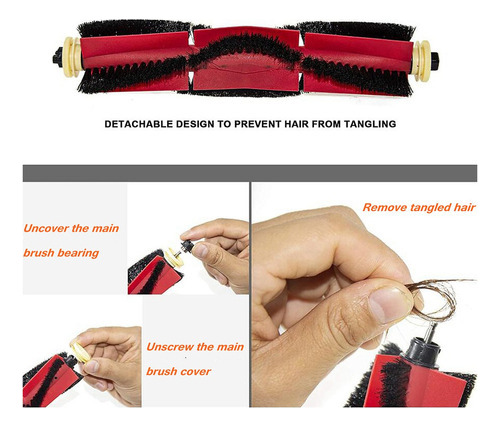 Juego De Piezas Y Accesorios For Aspiradora Robo