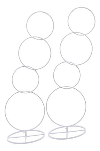 Soporte De Arco Nupcial, Estructura Floral Con 2 Uds.