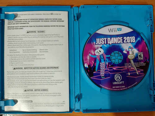 Justo Dance 2018 Original Para Nintendo Wii U Fisico (Usado)