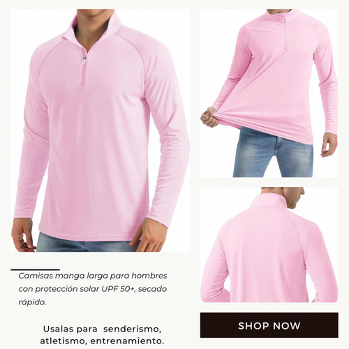 Camisas Manga Larga Con Protección Uv