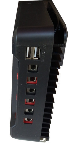 Imagen 3 de 4 de Regulador Solar Mppt Max 30a 12v 24v Td2307 2 Usb 2a
