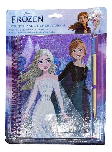 Disney Frozen Libro De Actividades Hojas Scratch Paper