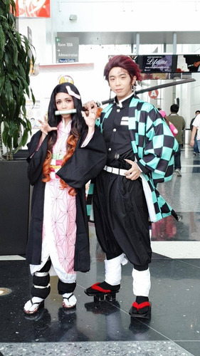Imagem 10 de 10 de Fantasia Anime Demon Slayer Kimetsu Tanjiro Nezuko Hashiras