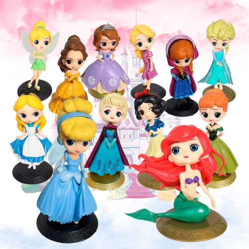 Imagen 1 de 6 de Muñeca Princesas Disney Momentos Magicos Figuras Coleccion