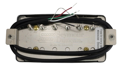 Seymour Duncan Lari Basilio Pastilla Puente Pasivo Guitarra Color Plateado