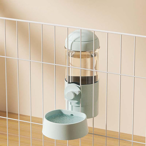 Bebedero De Agua Para Mascotas Automático 500 Ml Azul