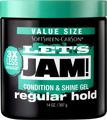 Softsheen-carson Let's Jam! Gel De Cabello Brillante Y Acon.