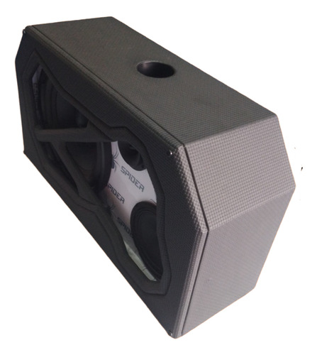 Caja Para Trinomio De Audio Con Kit De Instalación Hf 1500w