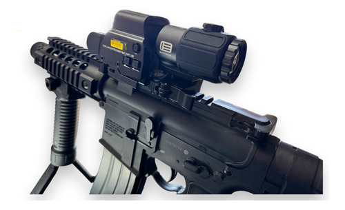 Mira Holografica Eotech + Magnificador G43 Rifle Arma 