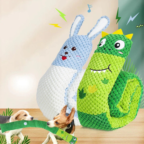 / Juguetes De Peluche Pet Sounding Resistentes A