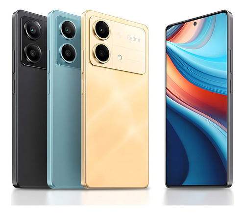 Celular Xiaomi Redmi Note 13r Pro 5g Azul 256gb Dual Sim 12gb Ram Pantalla Oled Cámara Triple 108mp