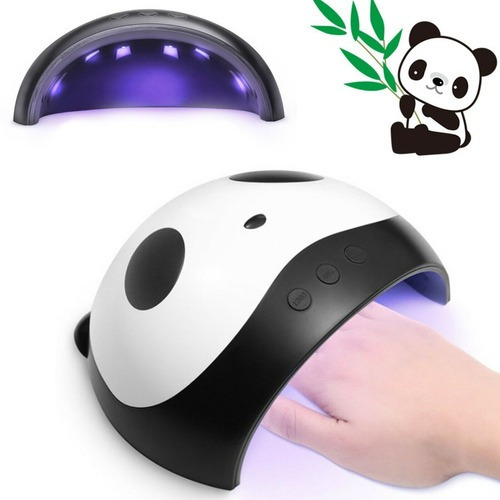 Lampara Uv Led Uñas Smalte Semipermanente Panda 36w 