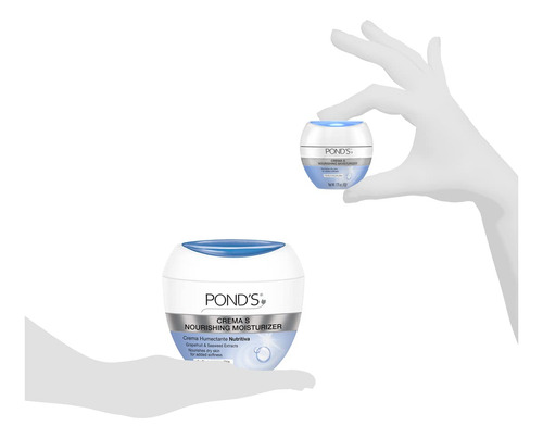 Hidratante Facial Nutritivo Pond's Crema S Para Mulheres, Pe